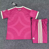 26-27 RMA Purple Pink  Kids Soccer Jersey