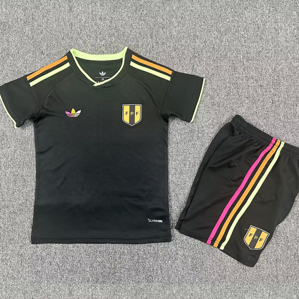 26-27 Peru Away Kids Soccer Jersey