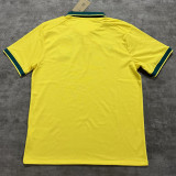 26-27 Brazil Yellow Polo Short Sleeve