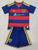 26-27 Real Salt Lake Home Kids Soccer Jersey