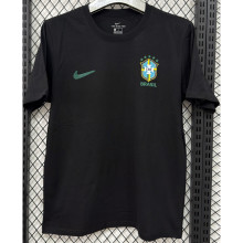 T291 Brazil Black High Quality Casual T-Shirt