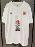 26-27 Bayern White High Quality Casual T-Shirt
