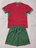26-27 Morocco Home Kids Soccer Jersey