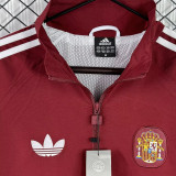 26-27 Spain Red Windbreaker