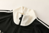 26-27 JUV Black Jacket Tracksuit #01