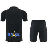 26-27 Brazil Black Training Short Suit