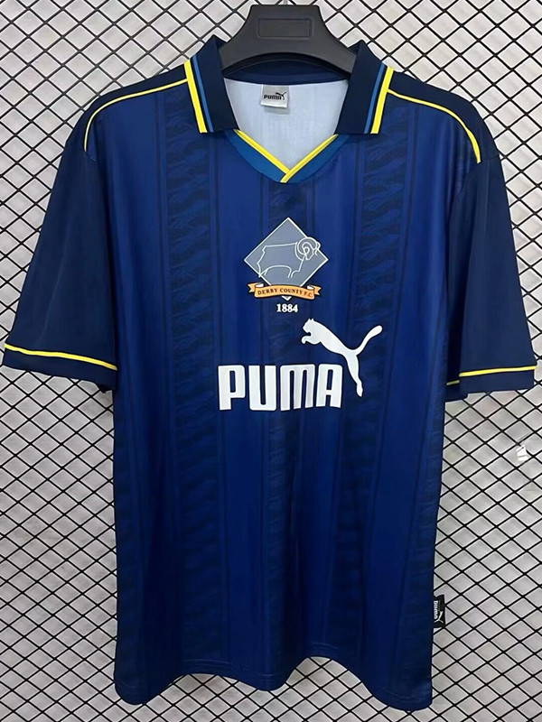 1995-1996 Derby County Away Retro Soccer Jersey