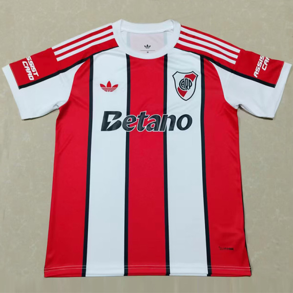 26-27 River Plate Red White Special Edition Fans Soccer Jersey