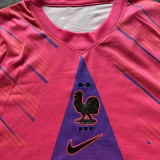 26-27 France Pink Goalkeeper Fans Soccer Jersey