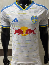 26-27 Leeds United White Special Edition Player Version Soccer Jersey