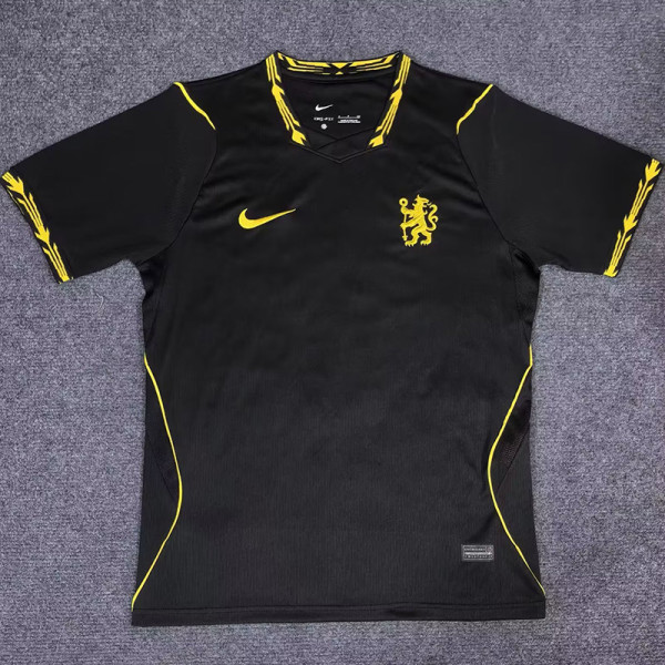 26-27 CHE Black Fans Soccer Jersey