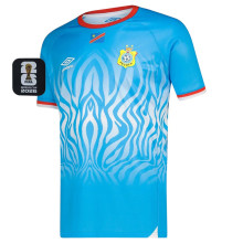 26-27 DR Congo Home Fans Soccer Jersey (Right-Arm Patch)