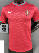 26-27 Portugal Home Player Version Soccer Jersey (Right-Arm Patch)
