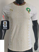26-27 Morocco Away Player Version Soccer Jersey (Right-Arm Patch)