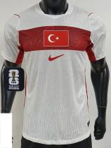 26-27 Turkey Home Player Version Soccer Jersey (Right-Arm Patch)