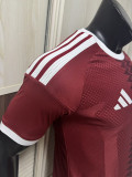 26-27 Qatar Home Player Version Soccer Jersey (Right-Arm Patch)
