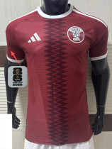 26-27 Qatar Home Player Version Soccer Jersey (Right-Arm Patch)