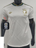 26-27 Saudi Arabia Away Player Version Soccer Jersey (Right-Arm Patch)