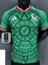 26-27 Mexico Home Player Version Soccer Jersey (Right-Arm Patch)