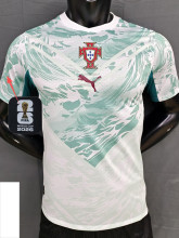 26-27 Portugal Away Player Version Soccer Jersey (Right-Arm Patch)