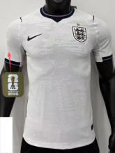 26-27 England Home Player Version Soccer Jersey (Right-Arm Patch)