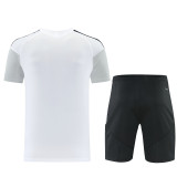 2026 AD12 White Training Short Suit