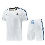 26-27 Newcastle White Training Short Suit