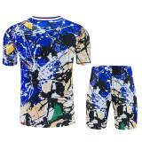 26-27 Man Utd Blue Training Short Suit