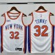 24-25 KNICKS TOWNS #32 White City Edition Top Quality Hot Pressing NBA Jersey