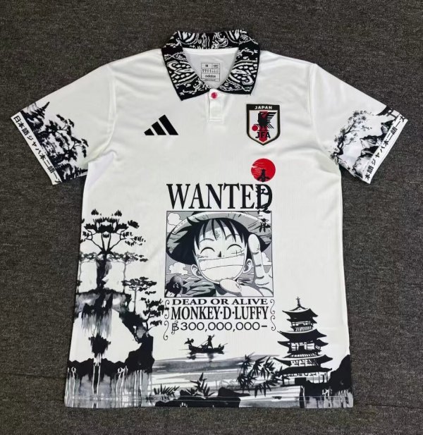 24-25 Japan White Special Edition Fans Training Shirts