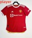 2021-2022 Man Utd Home Player Version Retro Soccer Jersey