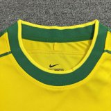 2002 Brazil Home Retro Adult Suit