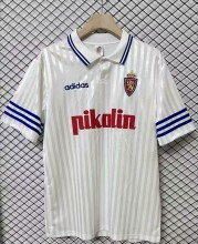 1995-1996 Zaragoza Home Retro Soccer Jersey