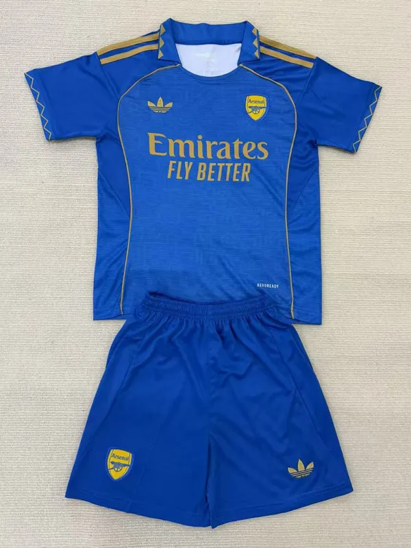 25-26 ARS Blue Concept Edition Kids Soccer Jersey