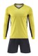 24-25 New Yellow High Quality Long Sleeve Training Suit