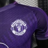 25-26 Man Utd Purple Special Edition Player Version Soccer Jersey
