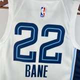 22-23 Grizzlies BANE #22 White City Edition Home Top Quality Hot Pressing NBA Jersey