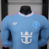 25-26 Inter Miami Third Long Sleeve Player Version Soccer Jersey (长袖球员)