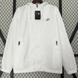 2024 New NK White Windbreaker