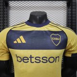 25-26 Boca Juniors Away Player Version Soccer Jersey