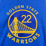22-23 WARRIORS WIGGINS #22 Blue Top Quality Hot Pressing NBA Jersey
