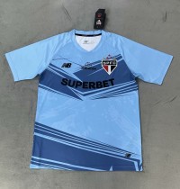 25-26 Sao Paulo Blue Goalkeeper Soccer Jersey