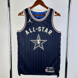 23-24 ALL-STAR LILLARD #0 Blue Top Quality Hot Pressing NBA Jersey