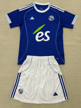 25-26 Strasbourg Home Kids Soccer Jersey