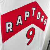 22-23 Raptors BARRETT #9 White Top Quality Hot Pressing NBA Jersey