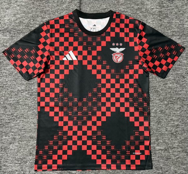 25-26 Benfica Red Black Training shirts