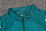 2024 AD Green Half Pull Tracksuit