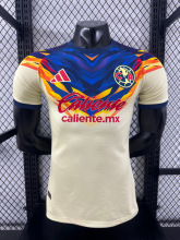 25-26 Club America Apricot Player Version Soccer Jersey
