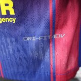 25-26 BAR Home Player Version Soccer Jersey