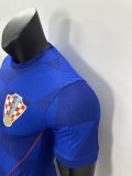 2024 Croatia European Cup Away Player Version Soccer Jersey